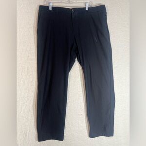 Lululemon Athletica Men's Dark Commission black Pants Sz 38